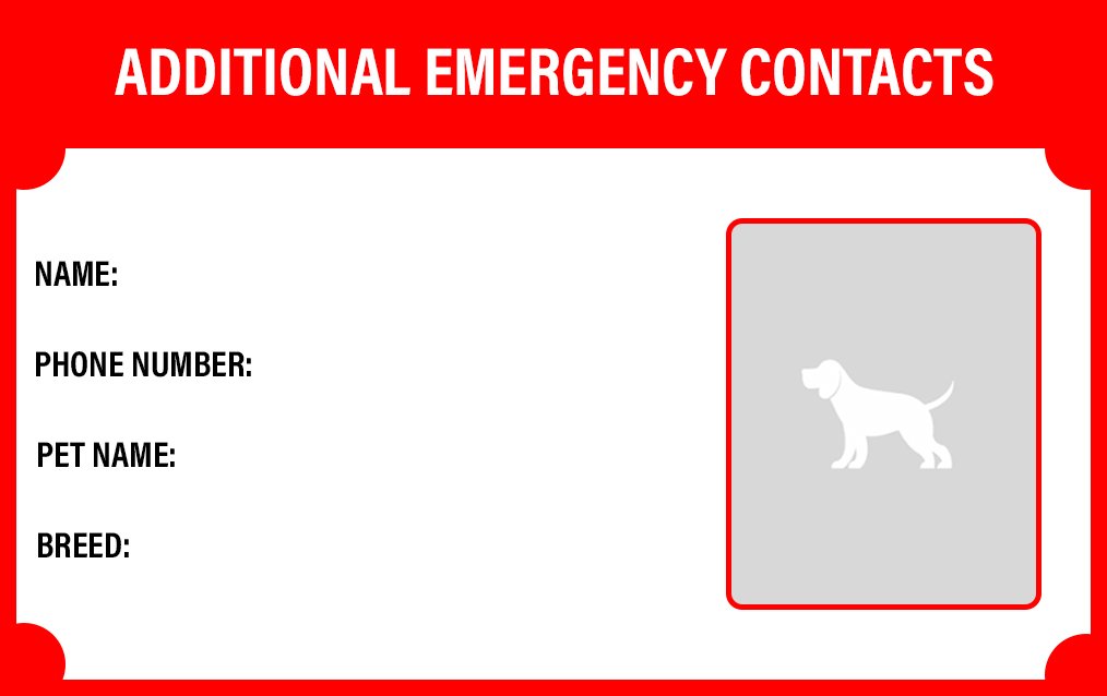 Dog Emergency Identification